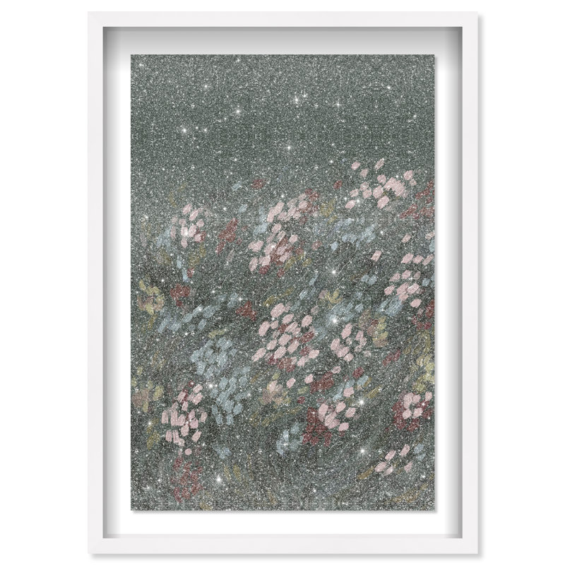 Subtle Movement Print by Oliver Gal, 37.5"H x 55.5"W, White Shadowbox