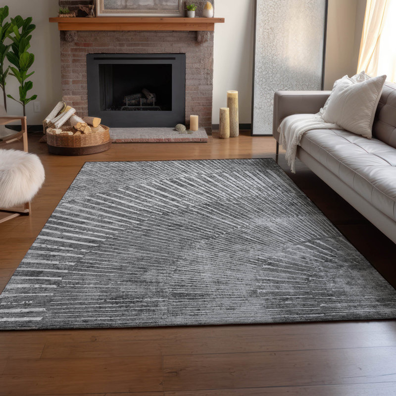 Tapis Cerrito avec envers antidérapant, Rectangle 5 pi x 7 pi 6 po