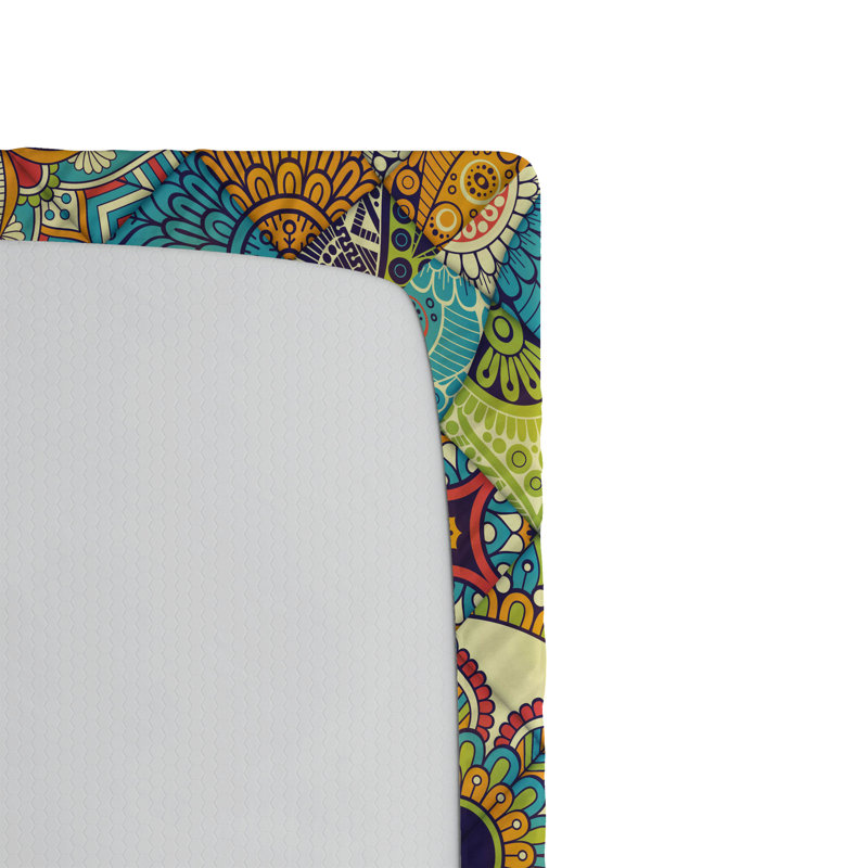 Drap-housse Ambesonne, Drap-housse grand, Patchwork multicolore