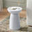 Boyd Solid Mango Wood Contemporary Accent Table with Textured Finish, Fully Assembled-1569184888