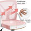 Mesh Desk Chair with Flip-up Armrest-273900932