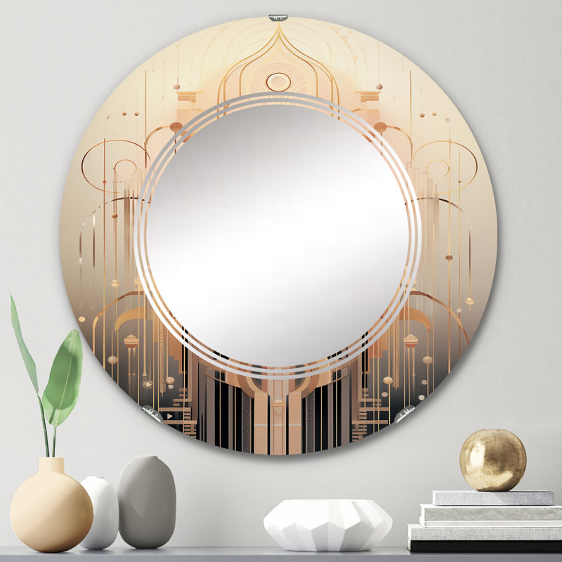 Miroir mural Wilmeth, 24 po x 24 po