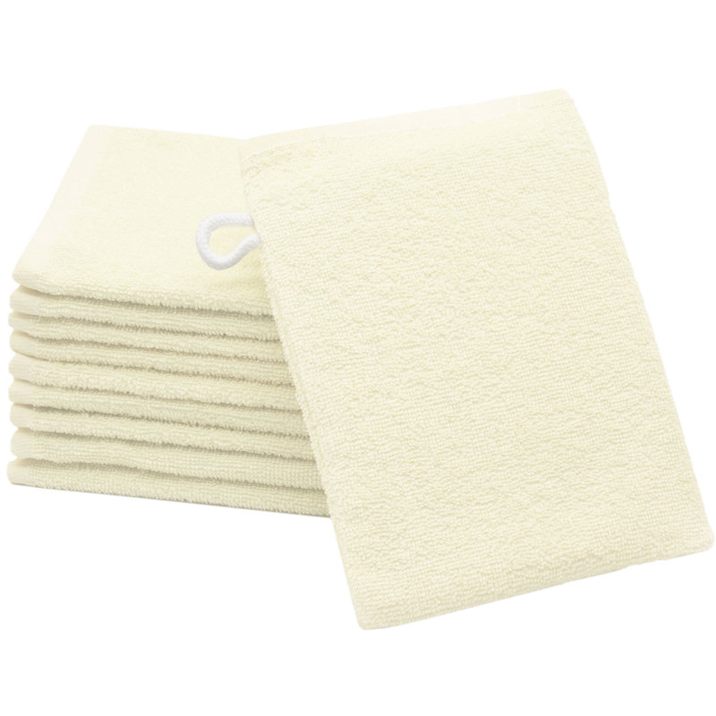 Midweight Washcloth, Cream