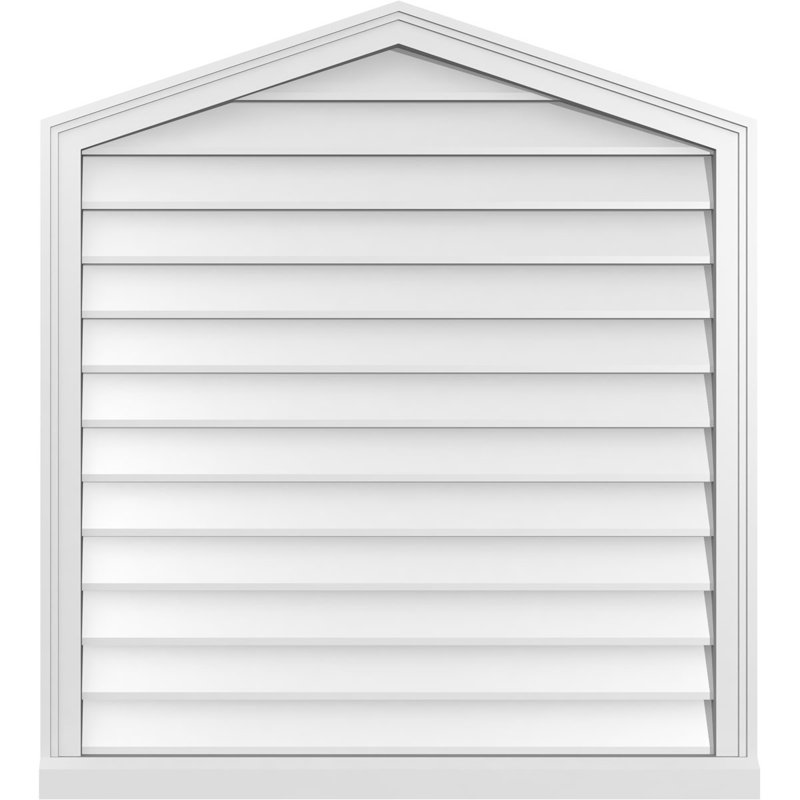 Ventilé à pignon non-fonctionnel Signature, H 40 po x l 36 po x P 2 po