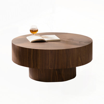 Wood Coffee table for Living Room Table Walnut Suitable for Bedroom
