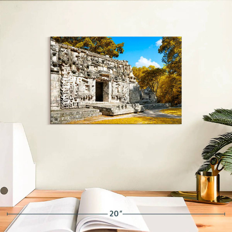 Nicci Hochob Mayan Pyramids, 8" H x 12" W