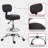 KLASIKA Drafting Swivel Chair with Back Support and Adjustable Footrest Rolling Stool Set of 2