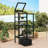 Mini Wood Greenhouse with Adjustable Shelves, Movable Storage Box and Openable Roof-114510574