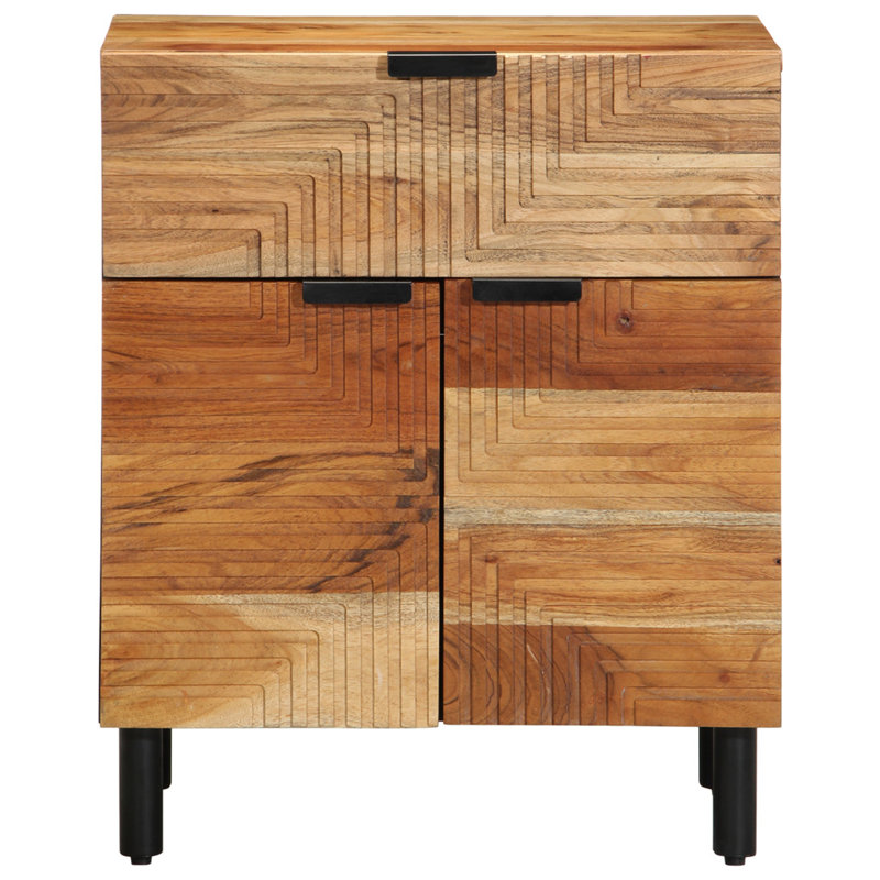 50cm W Solid Wood Bedside Table
