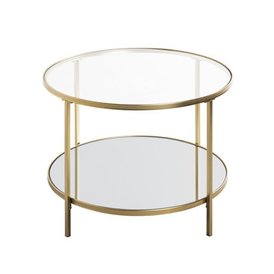 Andersonburg Glass Top End Table