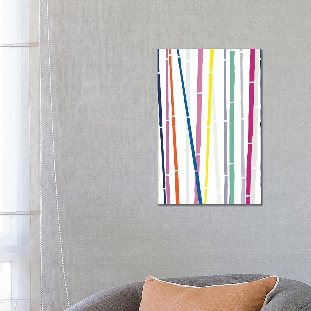 Bamboo Rainbow von The Native State - No Frame Gallery-Wrapped Canvas Giclée on Canvas