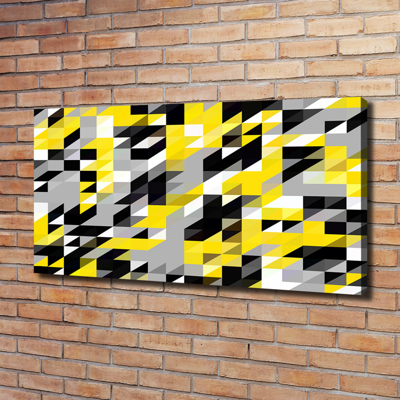 Geometric Background - Wrapped Canvas Print