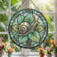 Panneau de vitrail Snail Art-131577868