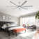 7 - Blade Modern Industrial Extra Large Ceiling Fan with Dimmable 3CCT LED Lights and Remote Control