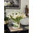 Calla Lilies In Vitra Hurricane Vase