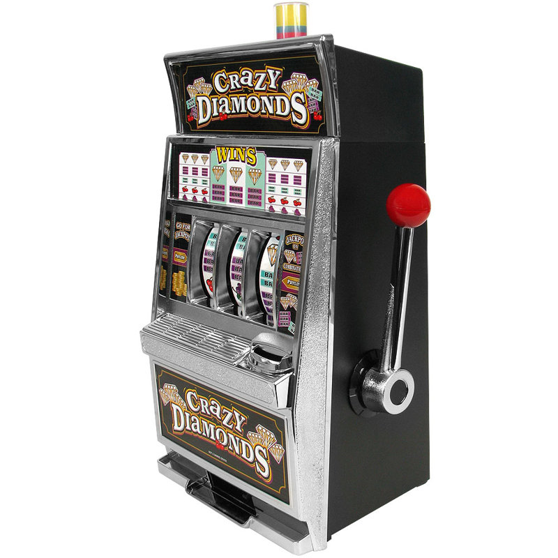 Machine à sous de casino à piles de 15 po Trademark Games