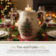 Spode – Christmas Tree Gold – Christmas Tree Gold Pitcher – 57.5 Oz - WhiteGold