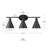 Jensy 3 - Light Dimmable Vanity Light