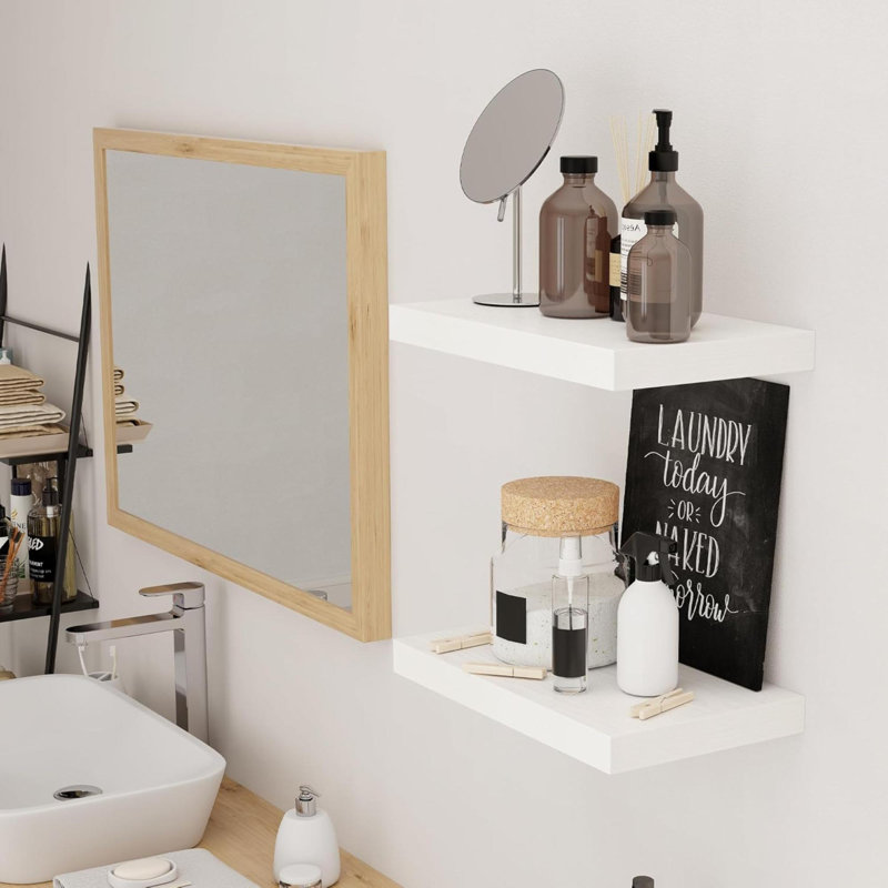 2 Piece Floating Shelf