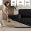 Housse extensible pour fauteuil avec accoudoirs pour animaux de compagnie - Housse de protection pour meuble lavable-1203661217
