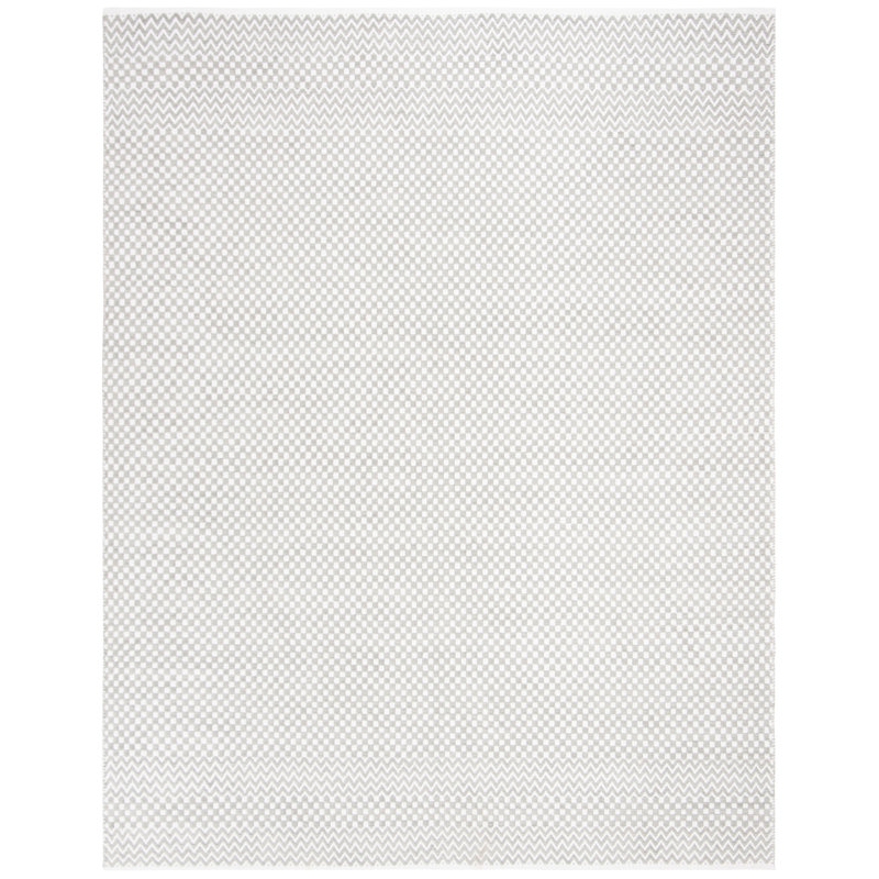 Tapis géométrique en coton tissé à plat Alpizar, Rectangle 5 pi x 8 pi