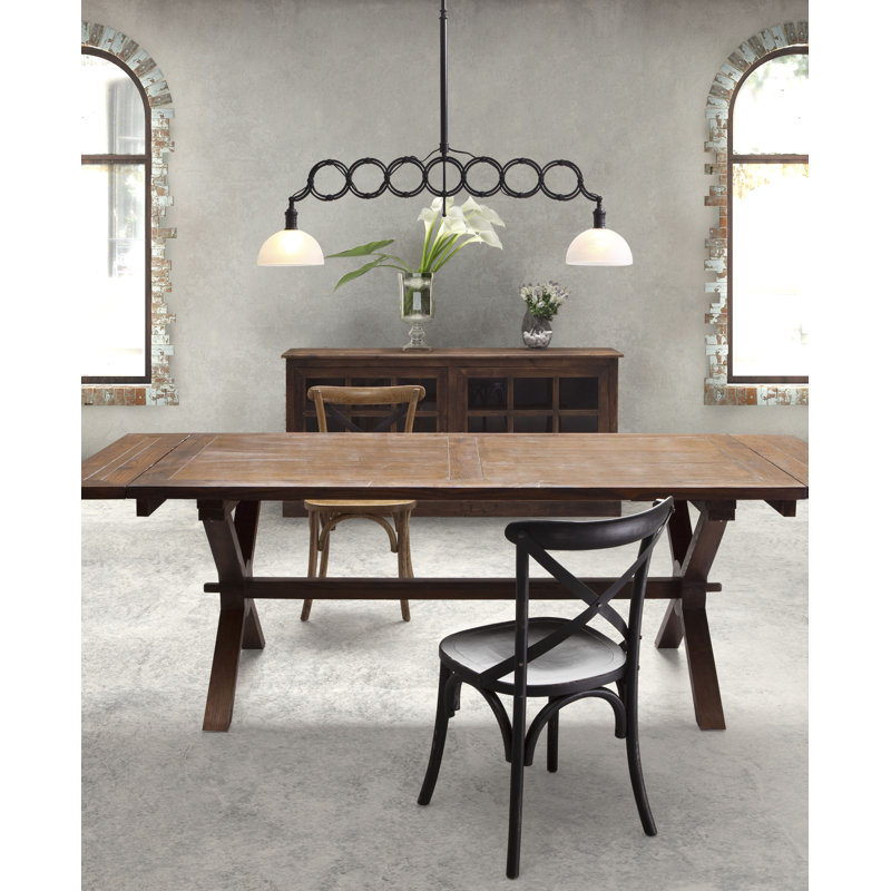 Plafonnier Dijonae noir antique