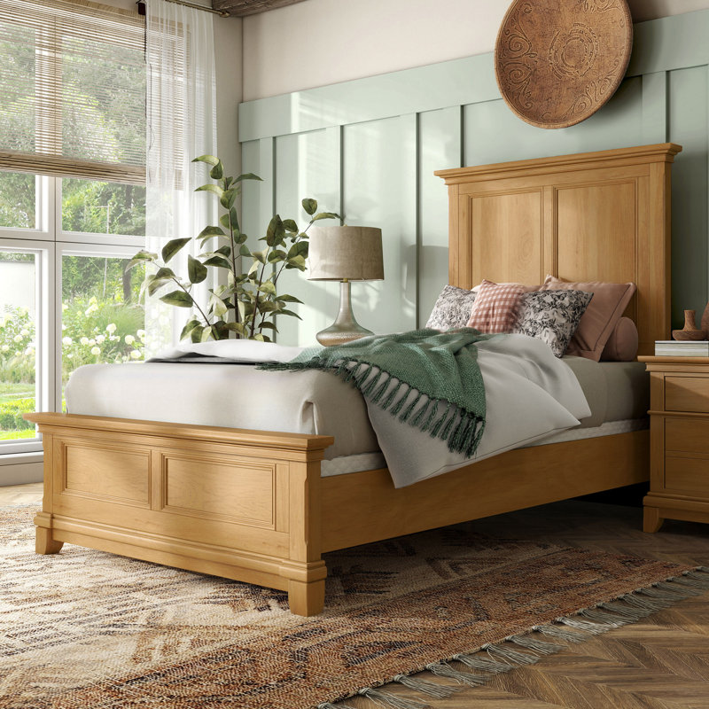 Tynemouth Wood Twin Panel Bed, Twin