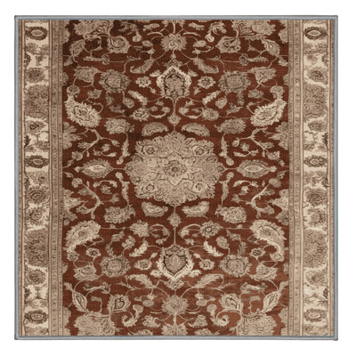 Tapis persan gris lavable à la machine