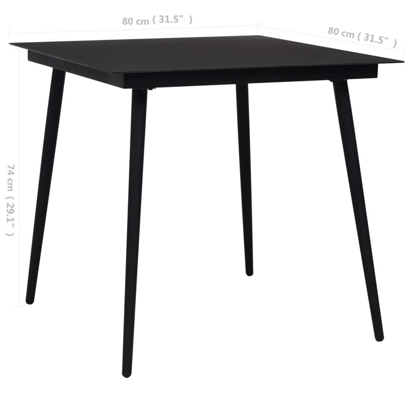 Azikiwe 4 - Person Patio Dining Set with