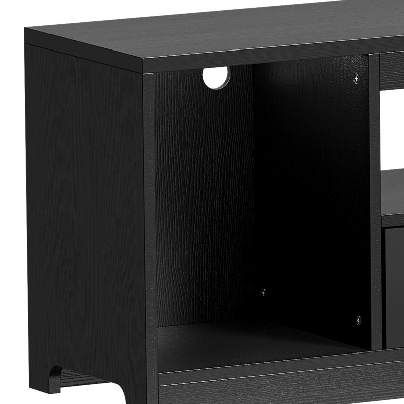 Unfinished TV Stand for TVs up to 65", Black