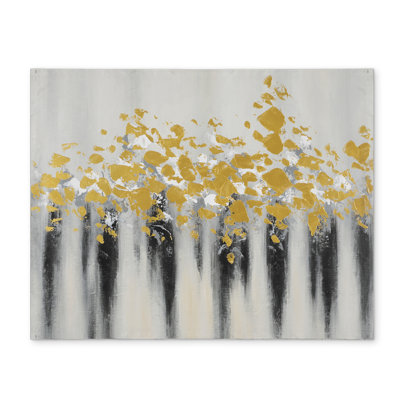 Industrial Polyester Placemat - Small Golden Spots Decor