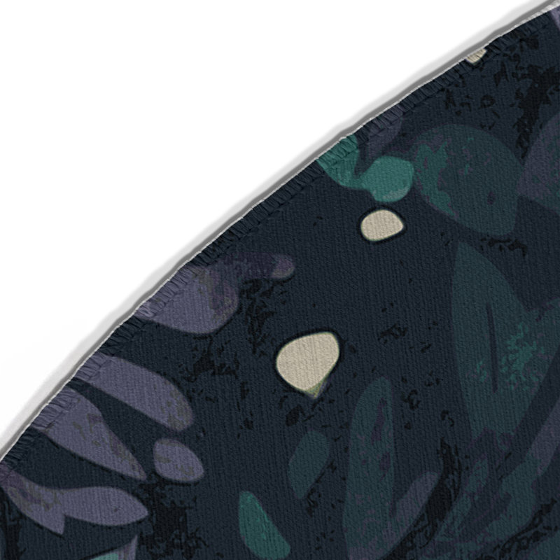 Tapis intérieur et extérieur Verdant Horizon, Rond 5 pi