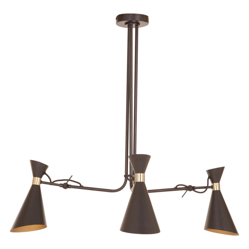 Boydton 3 - Light Black Kitchen Island Pendant