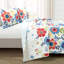 Ensemble de courtepointe réversible en microfibre bleue 3 pièces-82449849-82449851