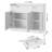 Breege 47.2"W Sideboard With Adjustable Shelf-1413247675