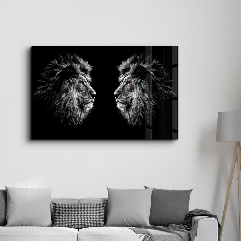 Élégante peinture murale en verre trempé de 13,8 po x 21,7 po | 100% verre trempé, épaisseur: 0,16 pouce | Imprimé UV pour des couleurs éclatantes | Parfait pour la décoration intérieure, le salon et les espaces de bureau