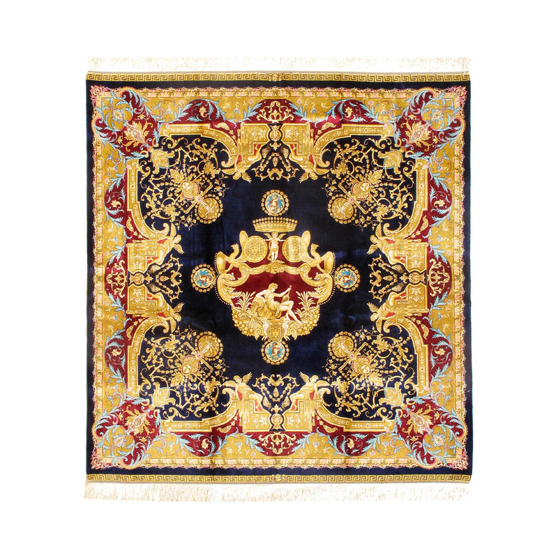 Versace Design Rug 4'9"x 4'9"