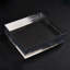 Lily''s Living 4"W Square Transparent Glass Crystal Base, Home Accent Art Dcor
