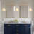 Round Wall Sconce With Natural Marble Shade-487857677