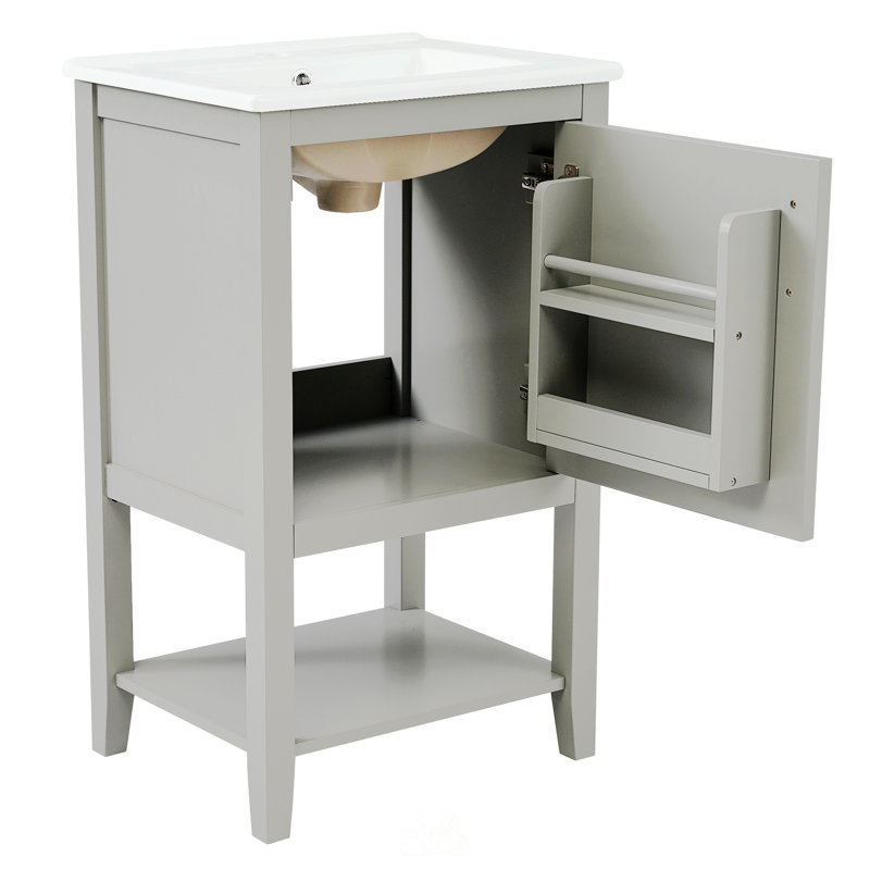 20" Bathroom Vanity With Sink