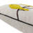 Appliqued Linen Reversible Pillow Cover