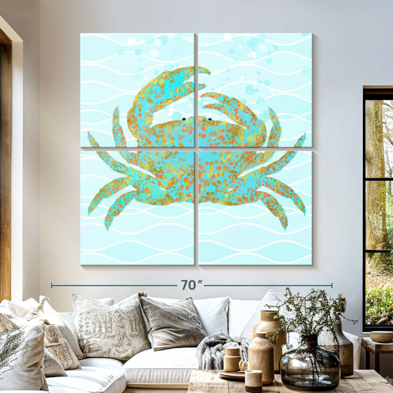 Brampt Kramer Crab, 57" H x 57" W