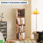 Bibliothèque rotative en bois 4 niveaux-662747213
