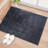 Ipswich Machine Washable Stripe Performance Dark Grey Area Rug-13633591