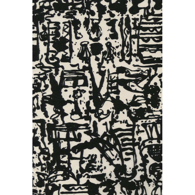 «Graphic Mod Abstract I» par Baxter Mill, impression sur toile tendue, H 48 po x l 32 po