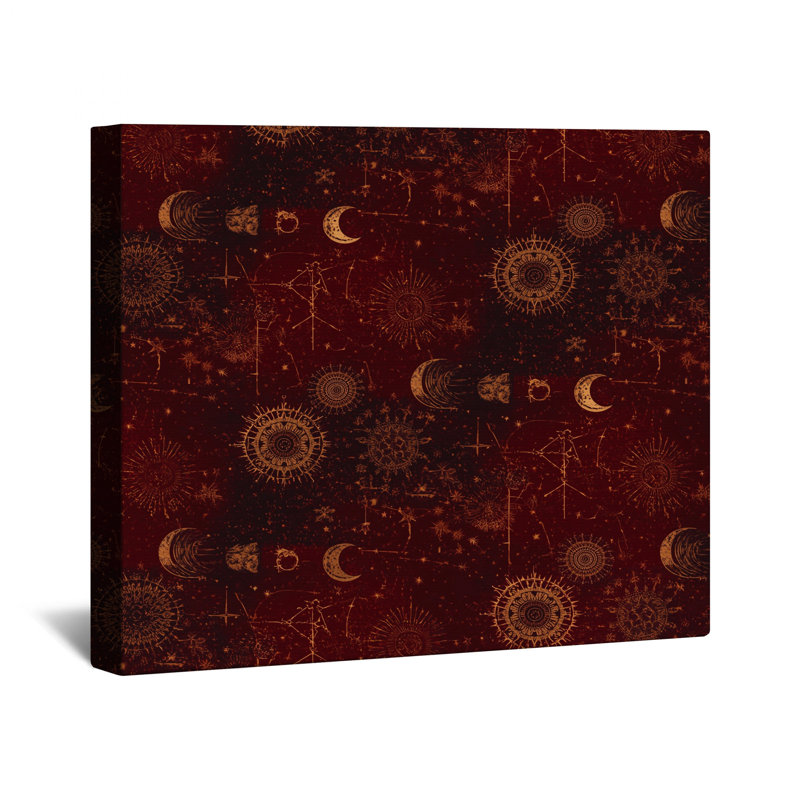 Toile de galerie Celestial Moons, 12 x 12 pouces