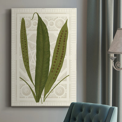 «Garden Ferns VI», impression sur toile tendue