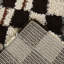 Kraus Brown Modern Checkered Area Rug-48540669
