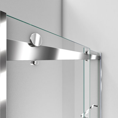 DreamLine Dexterity 44-48 in. W x 76 in. H Frameless Bypass Shower Door
