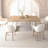 Modern Farmhouse White Oak Extendable Dining Table - Seats 6 to 10, Long Reversible Table for Kitchen or Conference-2018202592-2018202597